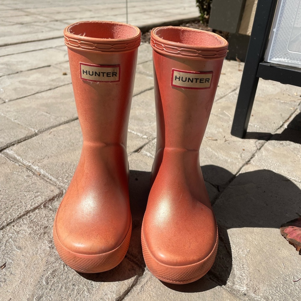 Hunter First classic rain boot toddler size UK 7 US 8